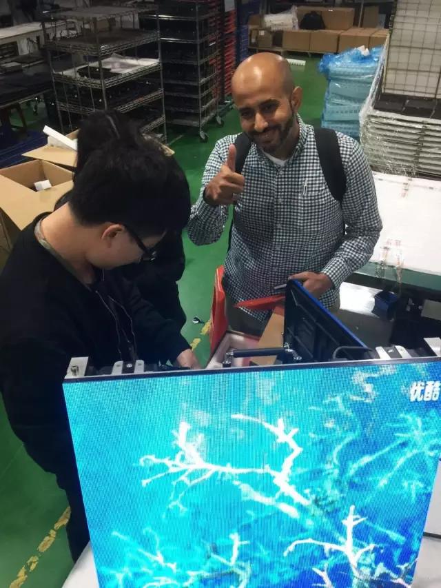 Eng.Abdullah O.Baothman对银河官网的产品翘起了大拇指